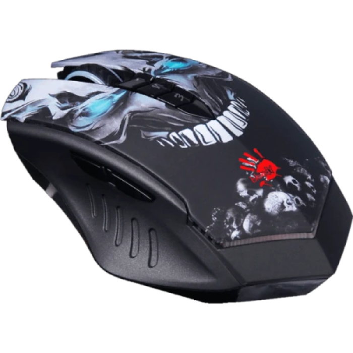 Бездротова ігрова миша Bloody R80 Plus Black Skull