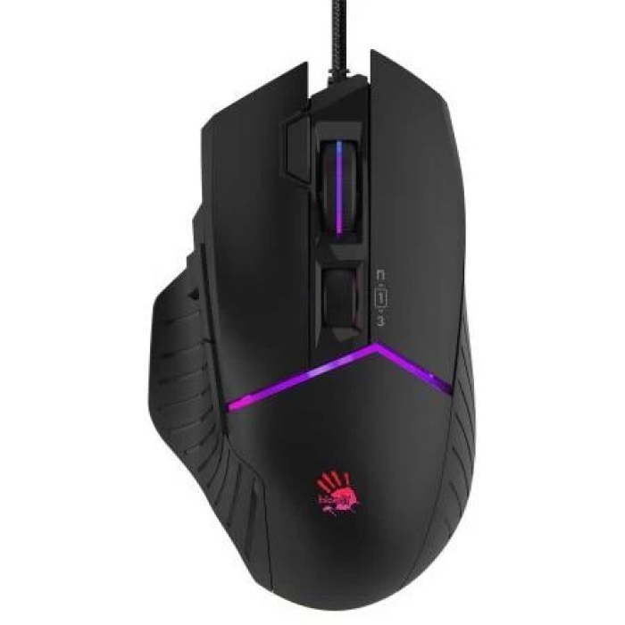 Ігрова миша Bloody W95 Max Stone Black з RGB-підсвічуванням