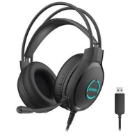 Навушники (гарнітура) A4Tech Fstyler FH300U чорні, USB, кабель 2 м