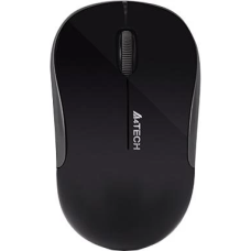 Бездротова миша (комп'ютерна мишка) A4Tech G3-300NS Black безшумне натискання