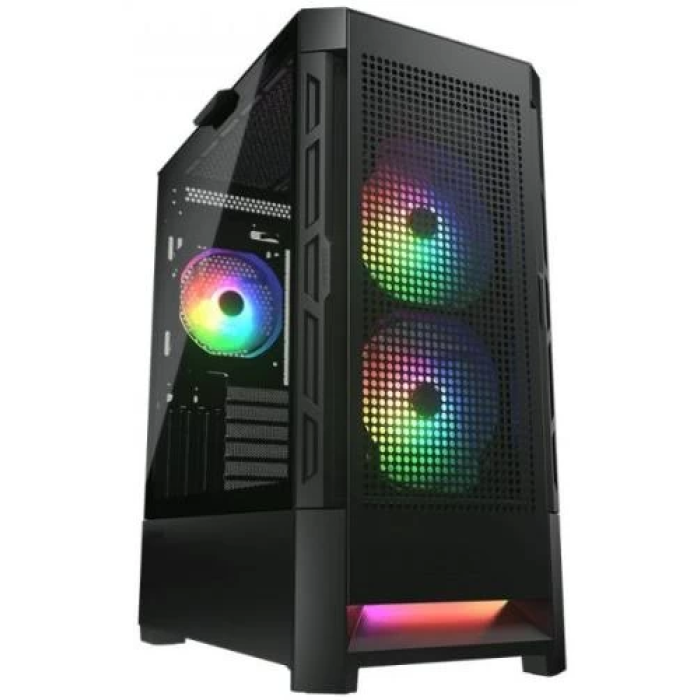 Корпус Cougar Airface RGB Black з трьома ARGB-вентиляторами