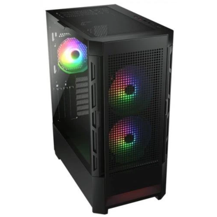 Корпус Cougar Airface RGB Black з трьома ARGB-вентиляторами