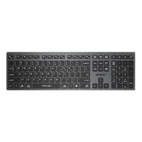 Бездротова клавіатура (компактна клавіатура) A4Tech FBX50C сіра, Bluetooth/2.4 ГГц
