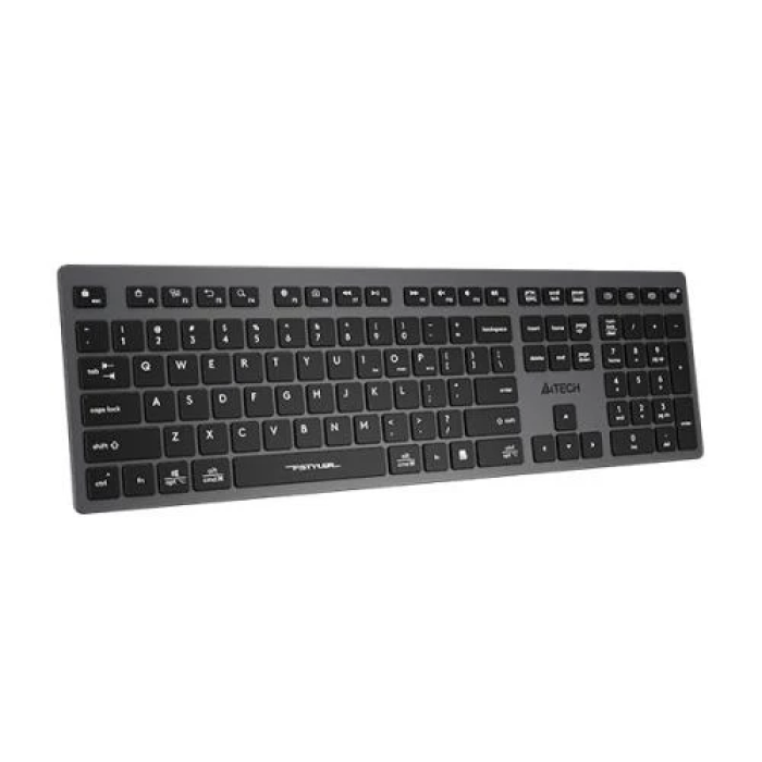 Бездротова компактна клавіатура A4Tech FBX50C сіра