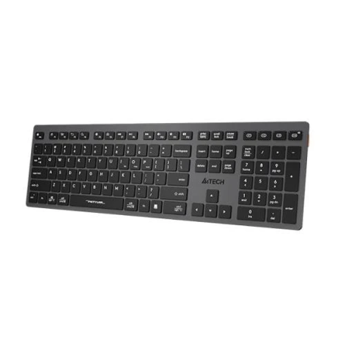 Бездротова компактна клавіатура A4Tech FBX50C сіра