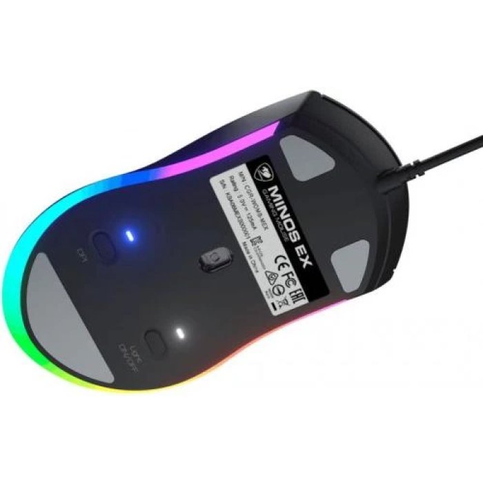 Ігрова миша Cougar Minos EX Black з роздільністю 6400 dpi