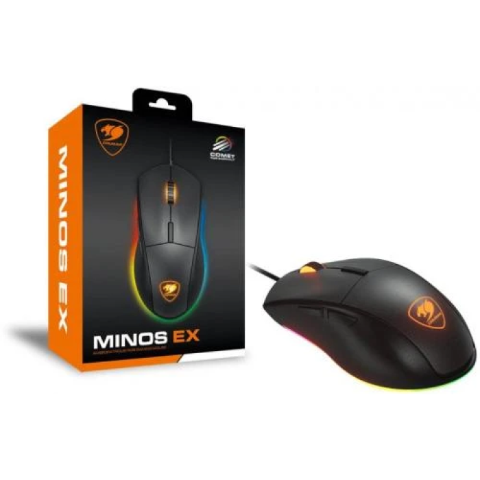 Ігрова миша Cougar Minos EX Black з роздільністю 6400 dpi