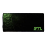 Килимок для миші (ігровий мат) GTL Gaming XL Green Magic 600 x 300 x 3 мм