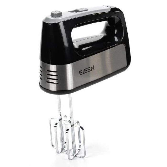 Ручний міксер Eisen EHM-345 450 Вт Black/Silver