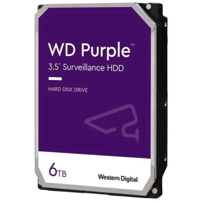 Жорсткий диск Western Digital WD64PURZ на 6 ТБ для відеоспостереження