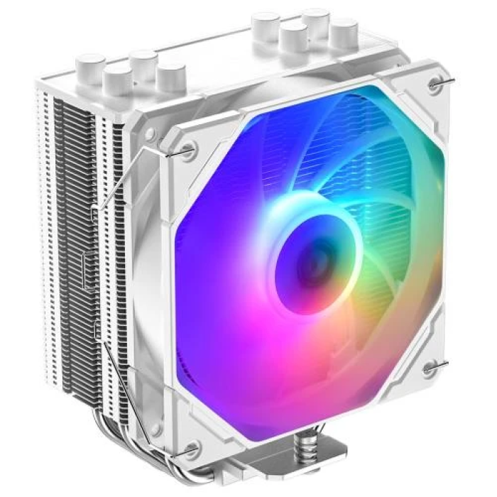Білий баштовий кулер ID-Cooling SE-224-XTS ARGB для процесора