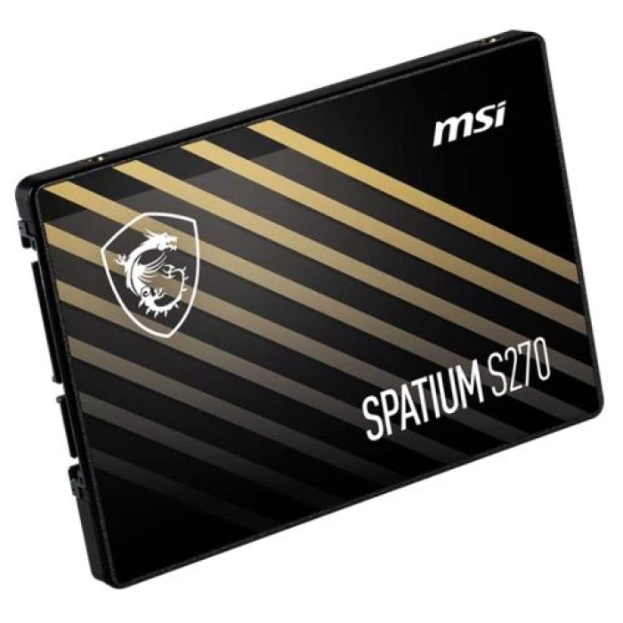 SSD-накопичувач MSI Spatium S270 на 480 ГБ — SATA3, 2.5″