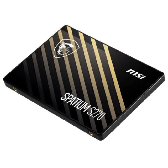 SSD-накопичувач MSI Spatium S270 на 480 ГБ — SATA3, 2.5″
