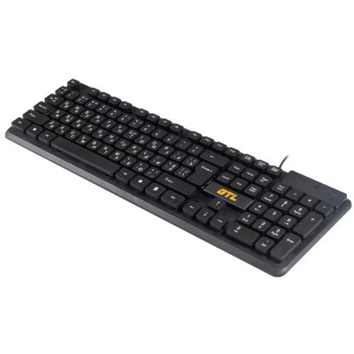 Клавіатура GTL 8277 Standard Office — чорна USB-модель