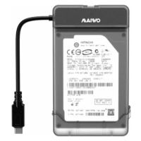 Зовнішня кишеня для SSD/HDD (контейнер) Maiwo K104G2 чорна, 2.5", Type-C