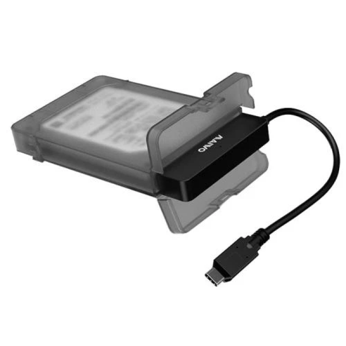 Зовнішній контейнер Maiwo K104G2 для 2.5" SSD/HDD, чорний
