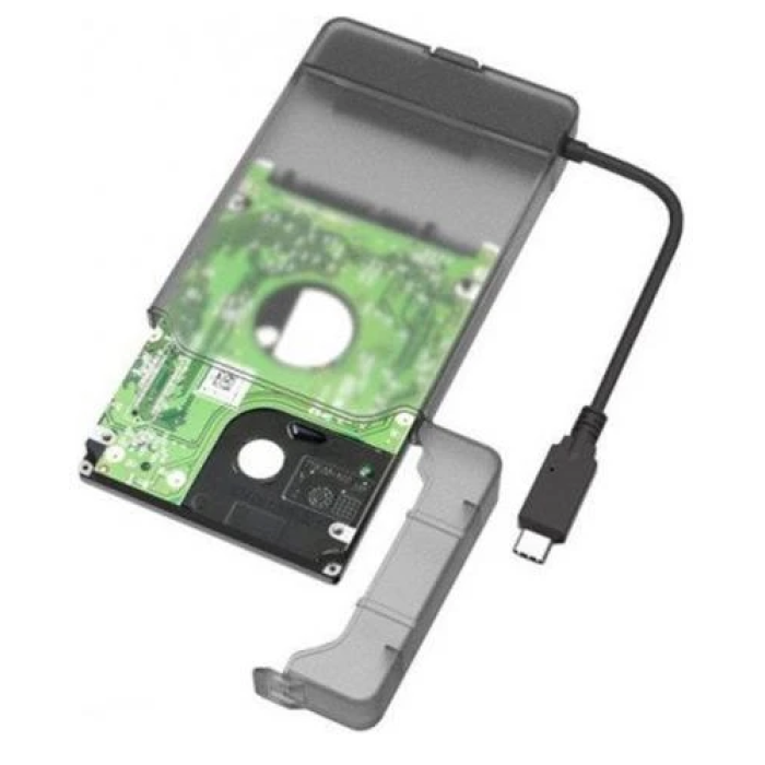 Зовнішній контейнер Maiwo K104G2 для 2.5" SSD/HDD, чорний