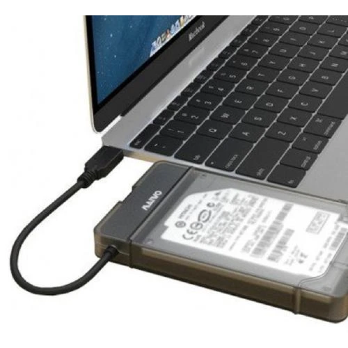Зовнішній контейнер Maiwo K104G2 для 2.5" SSD/HDD, чорний