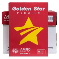 Папір для друку (офісний папір) NoNaMe Golden Star A4 80 г/м², 500 аркушів