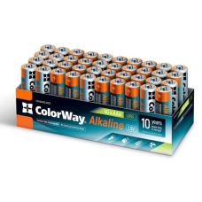 Батарейка AAA (мизинчикова батарейка) ColorWay Alkaline Power 40 шт