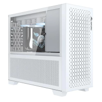 Корпус для ПК (компʼютерний корпус) ALmordor Sparkle 170M Matx Lite White Mini Tower, білий