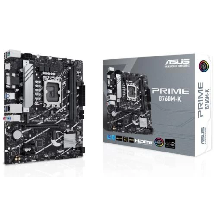 Материнська плата Asus PRIME B760M-K MicroATX з DDR5