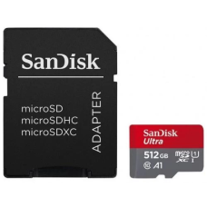 Карта пам’яті microSDXC (microSD-карта) SanDisk Ultra 512 ГБ до 150 МБ/с
