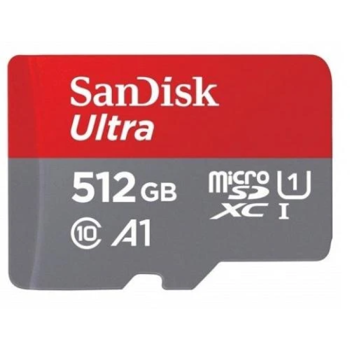 Карта пам’яті SanDisk Ultra microSDXC 512 ГБ із SD-адаптером