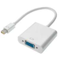Перехідник miniDisplayPort — VGA (Адаптер) STLab U-999 білий, 15 см