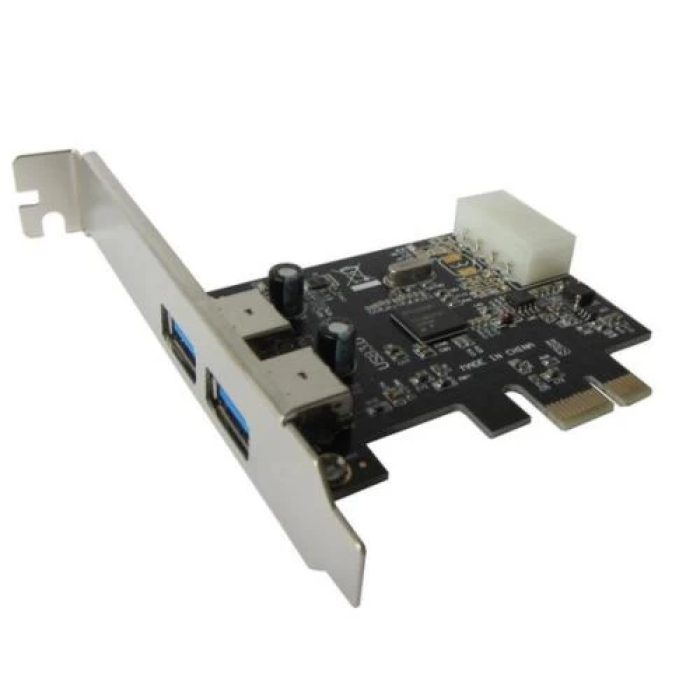 Плата розширення USB 3.0 Dynamode для PCI-E x1 на 2 порти