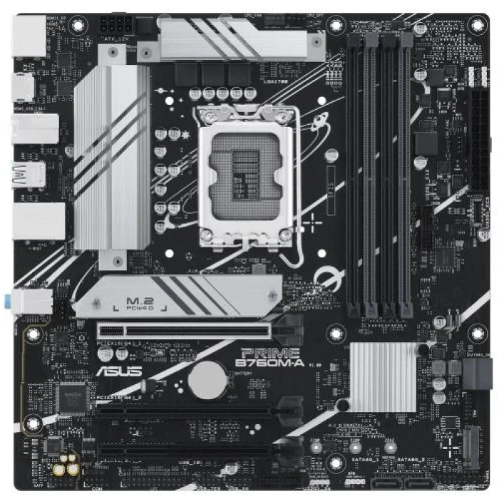 Материнська плата Asus PRIME B760M-A-CSM для DDR5 і Intel LGA1700