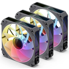 Вентилятор для корпусу (корпусний кулер) Jonsbo ZG-120BR RGB, 3 шт