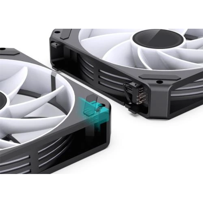 Комплект корпусних вентиляторів Jonsbo ZG-120BR RGB — 3 шт