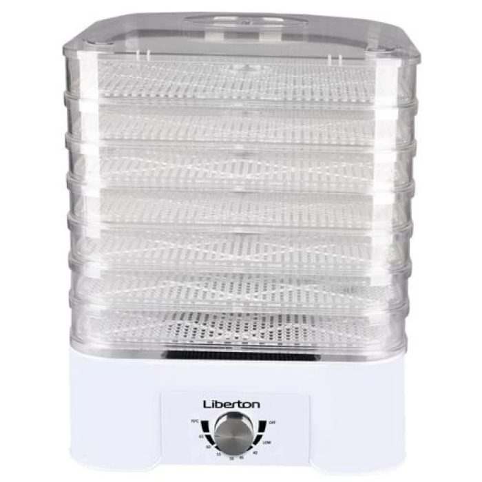 Сушарка для овочів і фруктів Liberton LFD-5526P — 520 Вт, 15 л