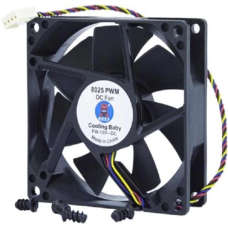 Вентилятор для корпусу (кулер для ПК) Cooling Baby 8025 PWM 80×80×25 мм