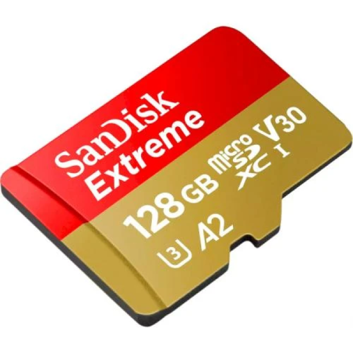 Карта пам’яті SanDisk Extreme microSDXC 128 ГБ із SD-адаптером