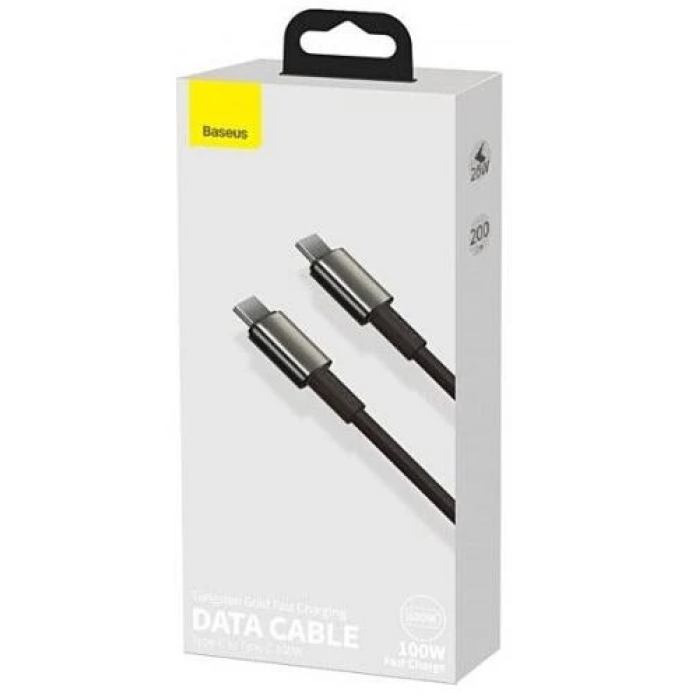 Кабель USB-C Baseus Tungsten 2 м із потужністю до 100 Вт
