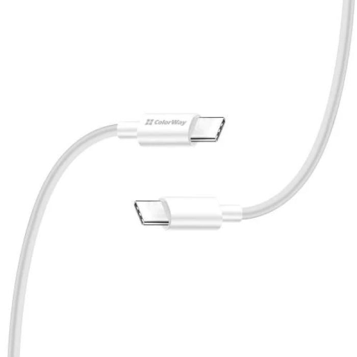 Кабель USB Type-C—Type-C ColorWay 2 м для синхронізації та живлення