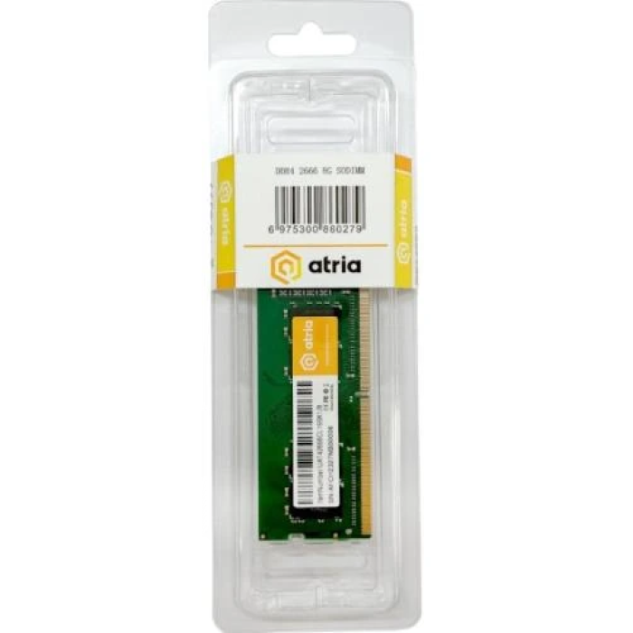 Оперативна пам’ять Atria DDR4 8 ГБ для ноутбука