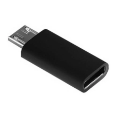 Перехідник USB Type-C (адаптер) Lapara LA-Male microUSB – Type-C Female чорний