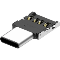 Перехідник USB Type-C (OTG-адаптер) Lapara чорний
