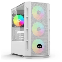 Корпус (комп'ютерний корпус) 2E Gaming CALLEO GB700W White Mini Tower для Micro ATX / Mini ITX