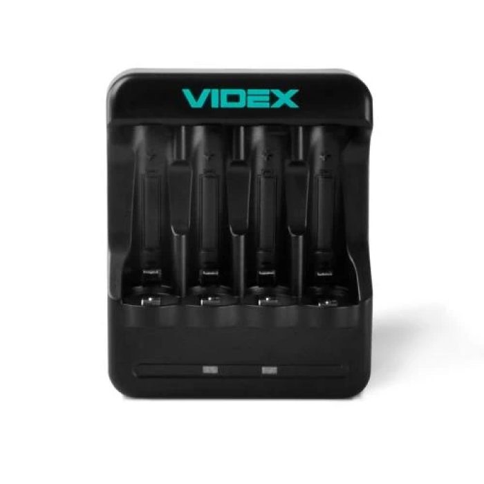 Зарядний пристрій Videx N401 для акумуляторів AA та AAA