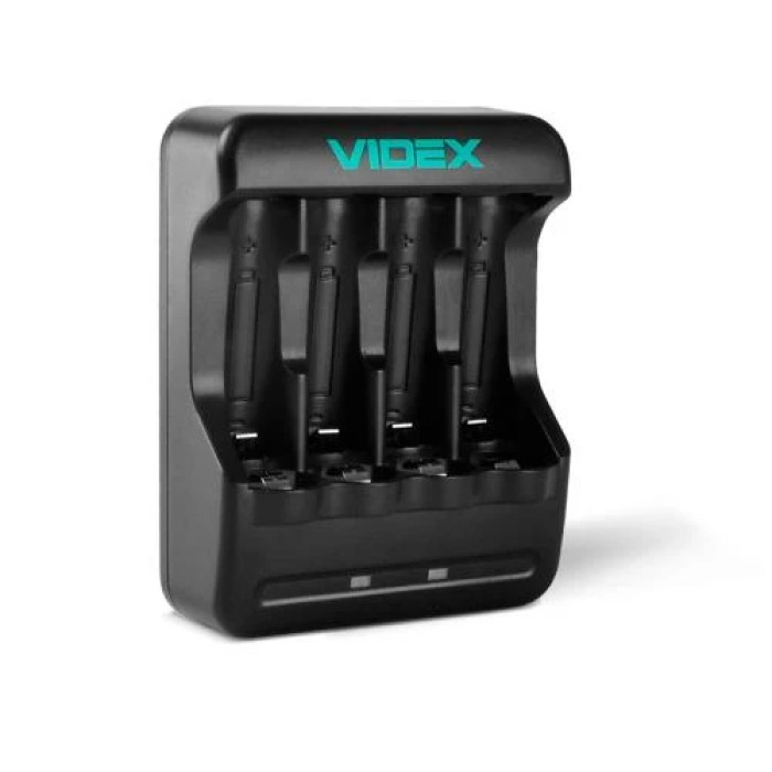 Зарядний пристрій Videx N401 для акумуляторів AA та AAA