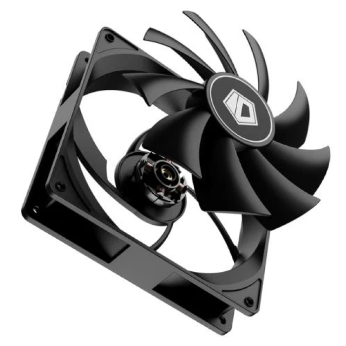 Корпусний вентилятор ID-Cooling FL-12025K, чорний, 120×120×25 мм