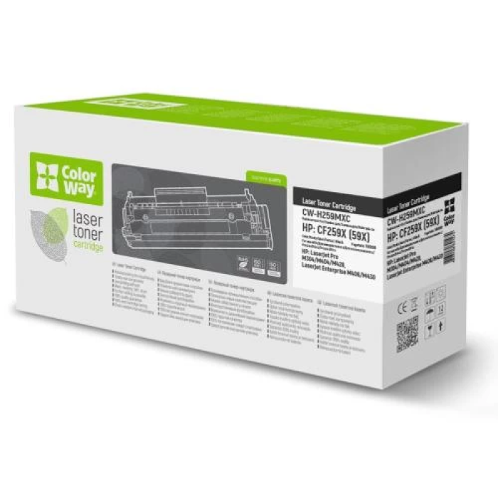 Тонер-картридж ColorWay HP 59X (CF259X) на 10 000 сторінок