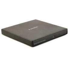 Зовнішній DVD-привід (оптичний дисковод) Gembird DVD-USB-04 USB 2.0, чорний