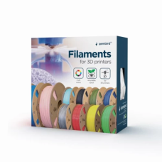 Пластик для 3D друку (філамент) Gembird 3DP-PLA-01-MTNB, матовий блакитний, 1 кг