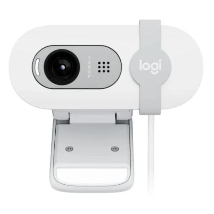 Веб-камера Logitech Brio 100 Off-White для відеодзвінків Full HD