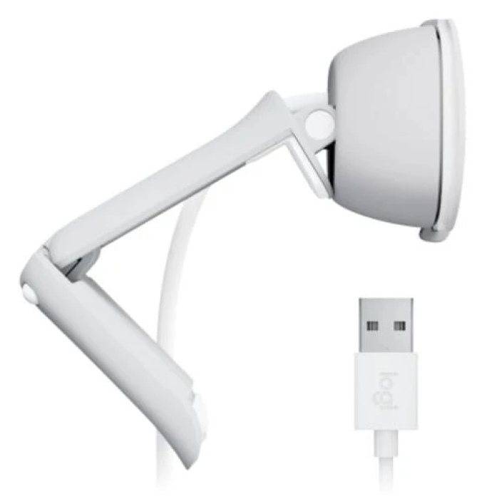 Веб-камера Logitech Brio 100 Off-White для відеодзвінків Full HD